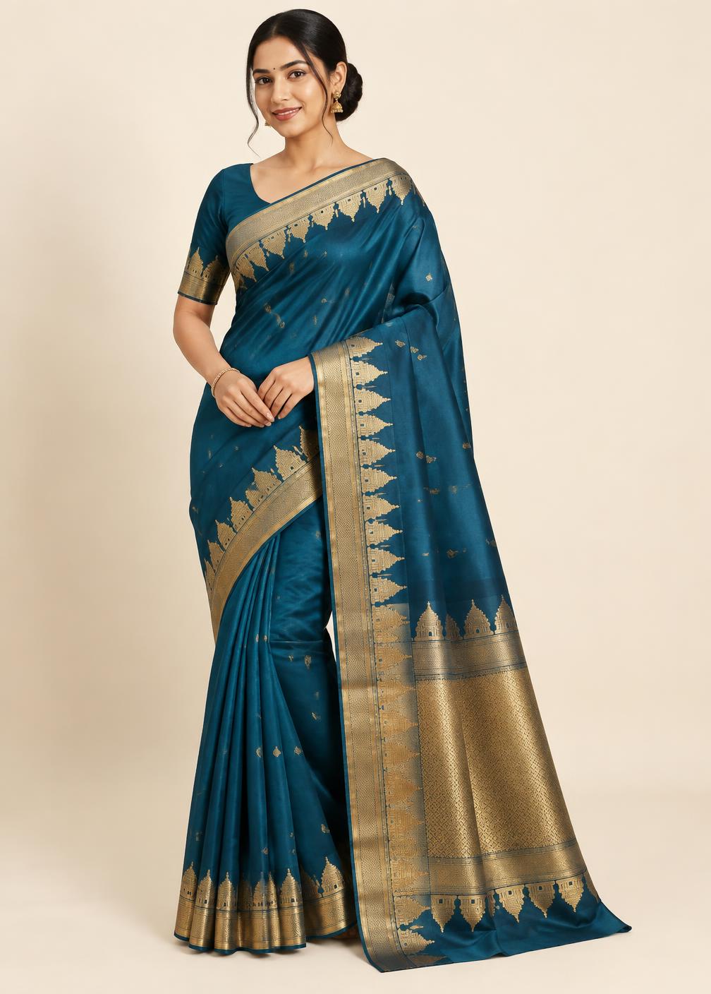 Nilaya Kanjivaram Silk Saree