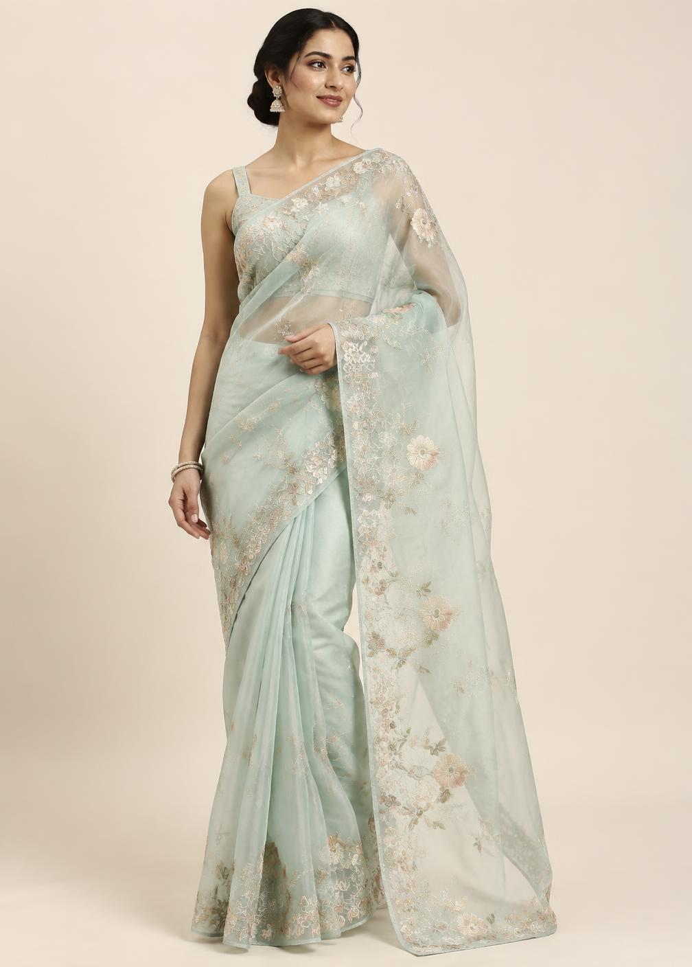 Saira Organza Saree